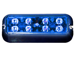 LEDX Blau - Einzelkalenderlampe im schwarzen Rahme