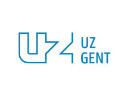 Logo 1 Farbe - UZ Gent 40 cm  Blau 