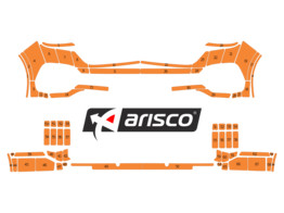 Arisco Pare-chocs VW Transporter T6.1 2019 2021 Orange portes arriere  FPS RPS 