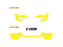 Arisco Bumpers Skoda Superb Combi 2015- Avery Prismatic T7513 Geel FPS