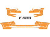 Arisco Pare-chocs  koda Superb Combi 2015- Avery Prismatic T7514 Orange