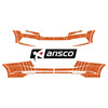 Arisco Pare-chocs Skoda Superb Combi 2015- Avery Prismatic T7514 Orange FPS   RC
