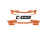 Arisco Pare-chocs Skoda Superb Combi 2015- Avery Prismatic T7514 Orange FPS   RC