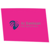 Full color logo  One Way Vision    laminate  white background  - 75x52 cm AZ Glorieux