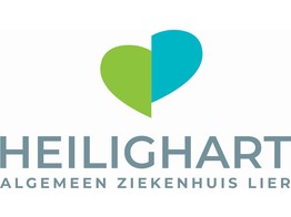 Full color logo  One Way Vision    laminaat  witte achtergrond  - 75x52 cm Heilig-Hartziekenhuis Lier new