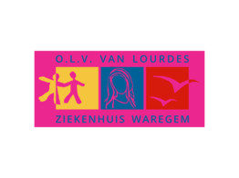 Full color logo  Vinyl    laminate - 40 cm O.L.V. van Lourdes Ziekenhuis Waregem