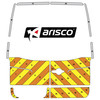Striping Mercedes Sprinter 2013 H2 - Chevrons T11500 Orange/Yellow/White 10 cm Without magnets with