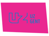 Full color logo  One Way Vision    Laminat  wei er Hintergrund  - 75x52 cm UZ Gent