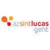 Full color logo  One Way Vision    stratifie  fond blanc  - 75x52 cm AZ Sint-Lucas Gent