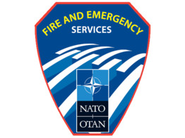 Full color logo  Vinyl    Laminat 40cm NATO/OTAN Fire and Emergency Services