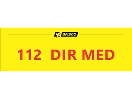 Schriftzug  112 DIR - MED   Heckklappe  7cm