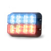 LEDX Red/Blue - Double calendar lamp in black housing - vertical - 12VDC