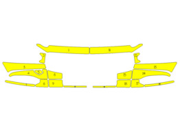 Arisco Sto stangen Volvo V90 2021- Gelb NPS