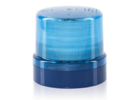 COMET-B LED Beacon  Blauw R65  9-32VDC  Vaste Montage