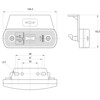 Feu d encombrement LED lateral avec support