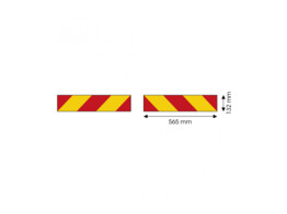 Panneau de signalisation reflecteur camion