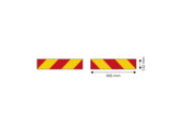 Panneau de signalisation reflecteur camion