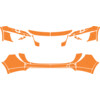 Arisco Bumpers Volvo V60 2018- Diamond Grade 4084 Fluo Orange