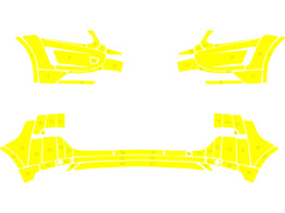 Arisco Bumpers Volvo XC60 2008-2016 Avery Prismatic Yellow