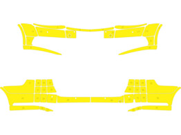 Arisco Bumpers VW Passat 2005-2010 Avery Prismatic Yellow