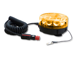 Pilot 10LED Amber R65 Magnetisch met geintegreerde batterij