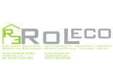 Logo 2 couleurs - vinyl RolEco 200x64 5 cm  Lime/Tele Grey   lateral 