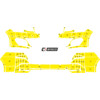 Arisco Bumpers Peugeot 308 SW GT Line 2014-2021 Avery Prismatic T7513 Yellow FPS   RPS