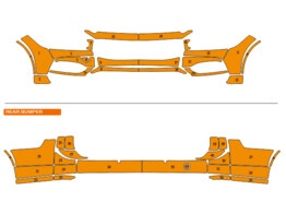 Arisco Bumpers Volvo V90 2016- Avery prismatic Orange FEDPOL