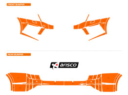 Arisco Bumpers Skoda Octavia Combi RS 2017-2020 Oranje