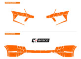 Arisco Bumpers Skoda Octavia Combi RS 2017-2020 Orange