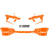 Arisco Bumpers Skoda Octavia Combi RS 2017-2020 Avery Prismatic T7514 Oranje FedPol