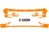 Arisco Pare-chocs VW Transporter T6 2016 2021 Avery Prismatic Fluo Orange avec couvercle de coffre d