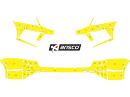 Arisco Bumpers Skoda Octavia Combi RS 2017-2020 Avery Prismatic T7513 Fluo Geel