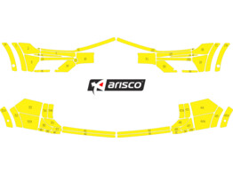 Arisco Bumpers VW Tiguan 2016- Avery Prismatic T7513 Fluo Geel