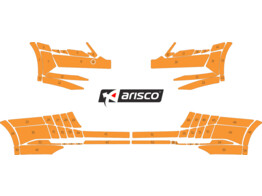 Arisco Bumpers Skoda Superb Combi 2015- Avery Prismatic T7514 Oranje