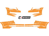 Arisco Sto stangen  koda Superb Combi 2015- Avery Prismatic T7514 Orange