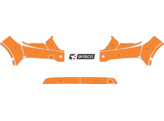 Arisco Bumpers Opel Crossland 2017- Avery Prismatic Orange FPS