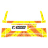 Striping Land Rover Discovery 5 2018 - Chevrons T11500 Orange/Jaune 15 cm MUG/SMUR