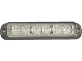 Slimline Surface Mount 6 leds - White