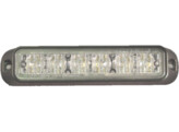 Slimline Surface Mount 6 leds - White