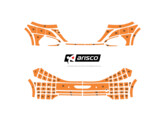 Arisco Sto stangen Peugeot 208 2012-2019 Avery Prismatic T7514 Orange