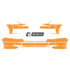 Arisco Bumpers Skoda Octavia Hatchback 2017-2020 Avery Prismatic T7514 Orange NPS