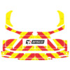 Striping Ford Focus Clipper 2018 - Chevrons T11500 Red/Yellow 10 cm