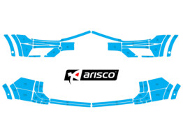 Arisco Bumpers VW Tiguan Allspace 2016- Avery Prismatic T7505 Blauw