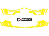 Arisco Sto stangen VW Tiguan 2016- Avery Prismatic T7513 Fluo Gelb mit Scheinwerferwaschanlage