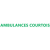 Opschrift Dienstnaam  AMBULANCES COURTOIS 