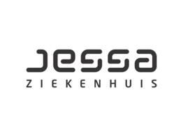 Logo 1 color - Jessa Ziekenhuis 40x40 cm  Black 