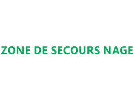 Inscription Service Name  ZONE DE SECOURS NAGE  Green