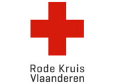 Logo 2 kleuren - Rode Kruis Vlaanderen 40x40 cm  Rood/Zwart 