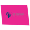 Full color logo  One Way Vision    laminate  white background  - 75x52 cm AZ Damiaan